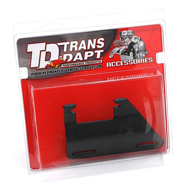 TRANS-DAPT PERFORMANCE PRODUCTS GENERATOR/ALTERNATOR BRACKET; 1955-68 CHEVROLET 283-350; SHORT WATER PUMP (USES #4869)-BLACK