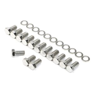 TRANS-DAPT PERFORMANCE PRODUCTS DIFFERENTIAL COVER BOLT SET; CHROME DANA 60 DIFFERENTIAL COVERS