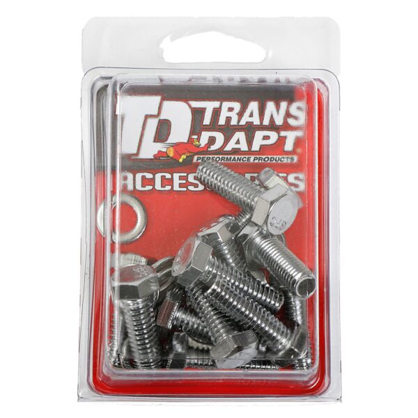 TRANS-DAPT PERFORMANCE PRODUCTS DIFFERENTIAL COVER BOLT SET; ALUMINUM GM 12 BOLT DIFFERENTIAL COVERS