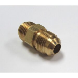 Borgeson - Flare Fitting Adapter - P/N: 925123 - Flare to Flare Power Steering Pump Adapter. Adapts Borgeson Saginaw Power Steering Pump Upgrade to Borgeson Ford P/S Hose.