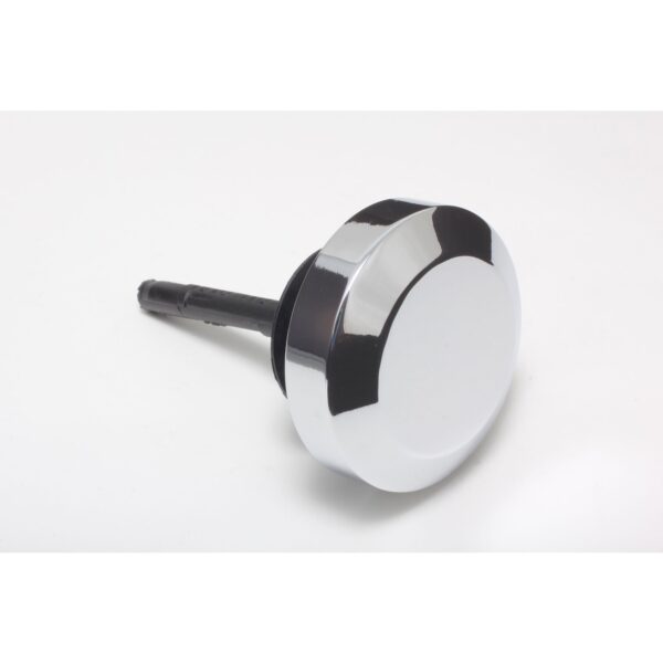 TRANS-DAPT PERFORMANCE PRODUCTS POWER STEERING PUMP CAP WITH DIPSTICK GM A-CAN TYPE SAGINAW- CHROME