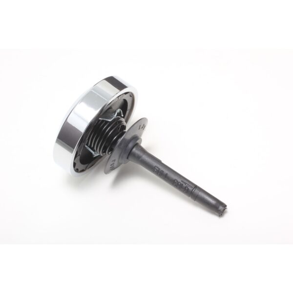 TRANS-DAPT PERFORMANCE PRODUCTS POWER STEERING PUMP CAP WITH DIPSTICK GM A-CAN TYPE SAGINAW- CHROME
