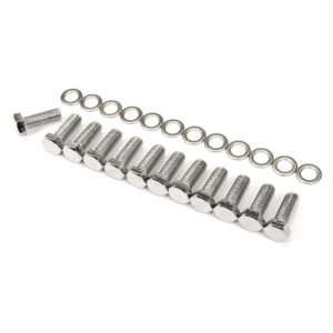 TRANS-DAPT PERFORMANCE PRODUCTS DIFFERENTIAL COVER BOLT SET; ALUMINUM DANA 60 12 BOLT DIFFERENTIAL COVERS