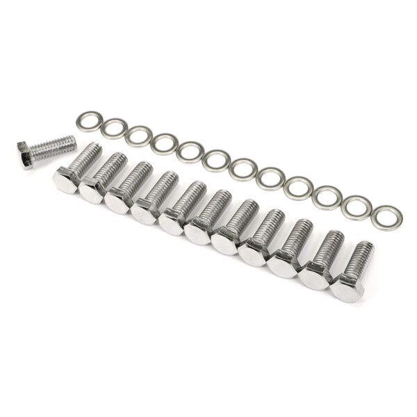 TRANS-DAPT PERFORMANCE PRODUCTS DIFFERENTIAL COVER BOLT SET; ALUMINUM DANA 60 12 BOLT DIFFERENTIAL COVERS