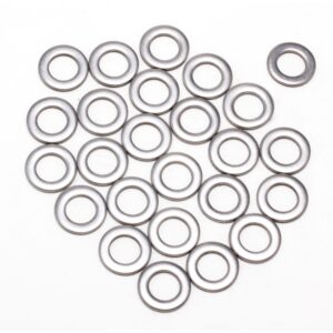 TRANS-DAPT PERFORMANCE PRODUCTS 5/16 IN. VALVE COVER FLAT WASHERS (25 PER PKG.)- STAINLESS STEEL
