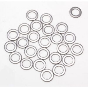 TRANS-DAPT PERFORMANCE PRODUCTS 3/8 IN. VALVE COVER FLAT WASHERS (25 PER PKG.)- STAINLESS STEEL