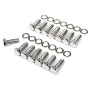 TRANS-DAPT PERFORMANCE PRODUCTS DIFFERENTIAL COVER BOLT SET; ALUMINUM DANA 60 14 BOLT DIFFERENTIAL COVERS