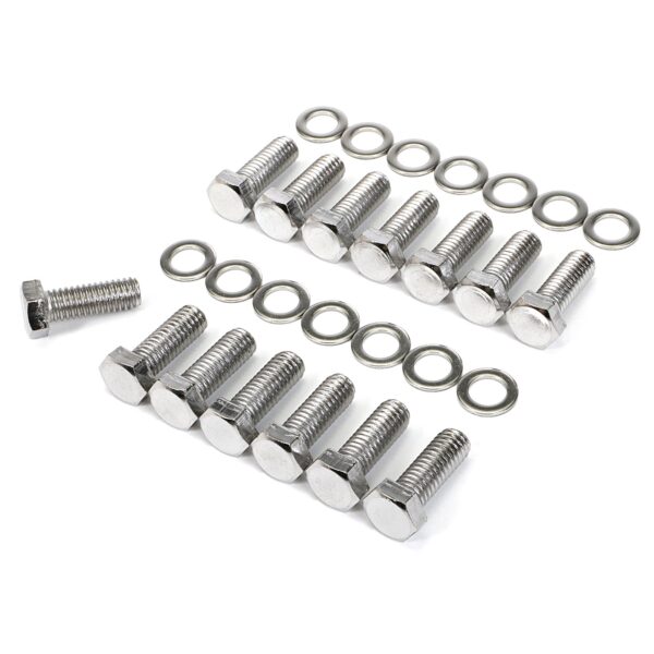 TRANS-DAPT PERFORMANCE PRODUCTS DIFFERENTIAL COVER BOLT SET; ALUMINUM DANA 60 14 BOLT DIFFERENTIAL COVERS