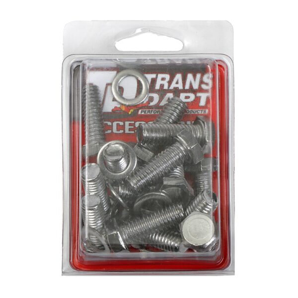 TRANS-DAPT PERFORMANCE PRODUCTS DIFFERENTIAL COVER BOLT SET; ALUMINUM DANA 60 14 BOLT DIFFERENTIAL COVERS