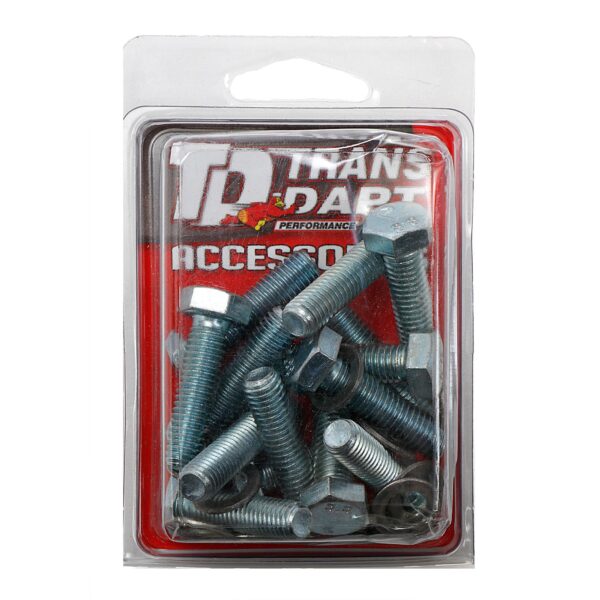 TRANS-DAPT PERFORMANCE PRODUCTS DIFFERENTIAL COVER BOLT SET; ALUMINUM METRIC GM 14 BOLT DIFFERENTIAL COVERS