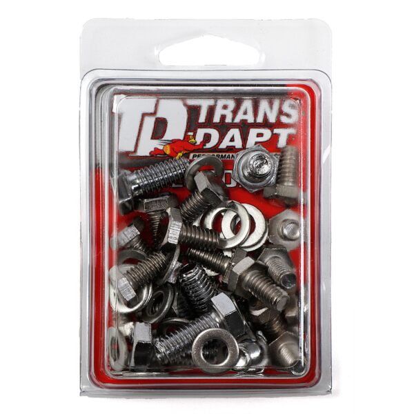 TRANS-DAPT PERFORMANCE PRODUCTS OIL PAN BOLT SET; FORD 289-351 (CLEVELAND & WINDSOR BLOCKS) AND AMERICAN MOTORS