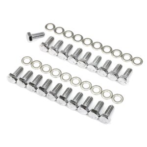 TRANS-DAPT PERFORMANCE PRODUCTS OIL PAN BOLT SET; FORD 390-428 AND BUICK V6