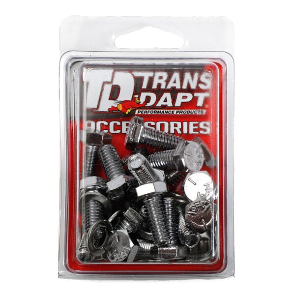 TRANS-DAPT PERFORMANCE PRODUCTS OIL PAN BOLT SET; FORD 390-428 AND BUICK V6