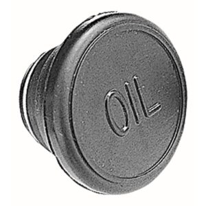 TRANS-DAPT PERFORMANCE PRODUCTS VALVE COVER OIL PLUG; 1-1/4 IN. HOLE; CHEVY/GM VEHICLES- RUBBER