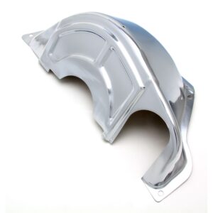 TRANS-DAPT PERFORMANCE PRODUCTS FLEXPLATE COVER; POWERGLIDE TRANSMISSION 1962-73 - CHROME