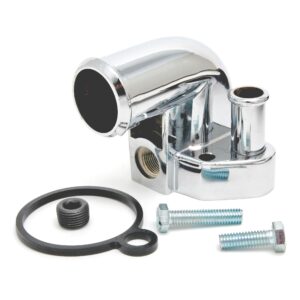 TRANS-DAPT PERFORMANCE PRODUCTS WATER NECK CHROME FORD MUSTANG V8 1979-1995