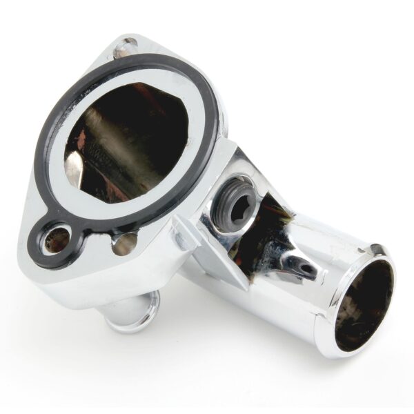 TRANS-DAPT PERFORMANCE PRODUCTS WATER NECK CHROME FORD MUSTANG V8 1979-1995