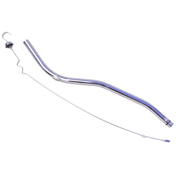 TRANS-DAPT PERFORMANCE PRODUCTS 24 IN. CHROME TRANSMISSION DIPSTICK AND TUBE FOR GM POWERGLIDE