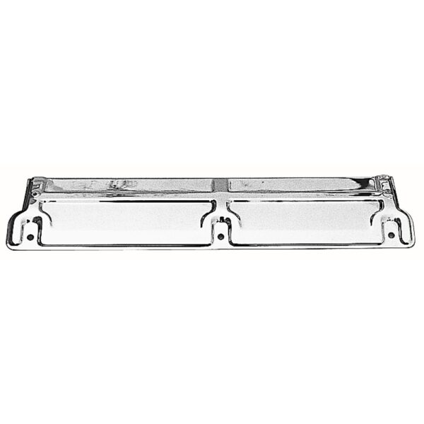TRANS-DAPT PERFORMANCE PRODUCTS RADIATOR SUPPORT PANEL; 1968-73 CHEVELLE OR 1968-79 NOVA; STANDARD-DUTY RADIATOR; 24 IN. X 5-1/4 IN.- CHROME
