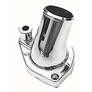 TRANS-DAPT PERFORMANCE PRODUCTS WATER NECK; FORD 260-289-302-351W; (O-RING SEAL); - CHROME