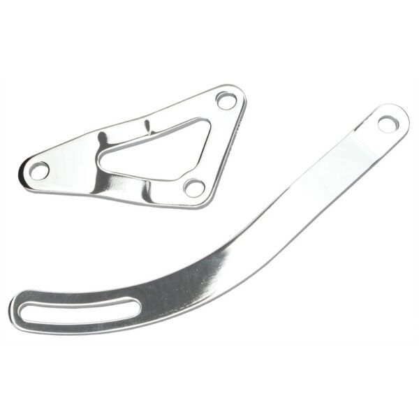 TRANS-DAPT PERFORMANCE PRODUCTS ALTERNATOR BRACKET SET; CHRYSLER 318-340-360- CHROME