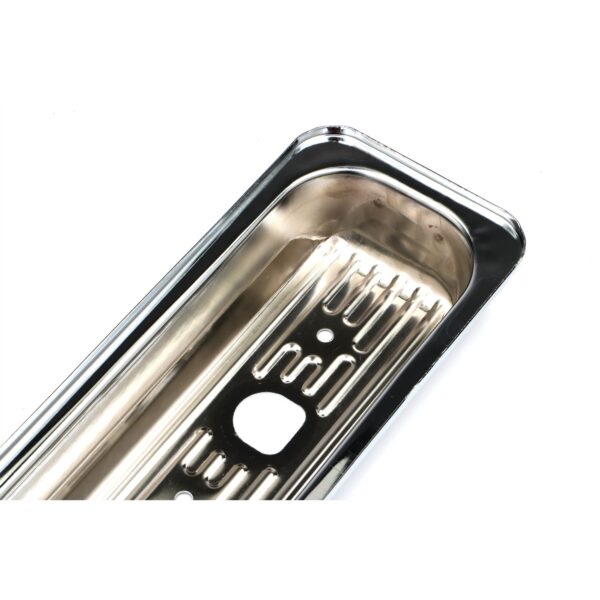 TRANS-DAPT PERFORMANCE PRODUCTS TRADITIONAL DESIGN VALVE COVER CAPS (TRUCKS ONLY); SHORT; 1987-1999 CHEVY 5.0, 5.7L- CHROME