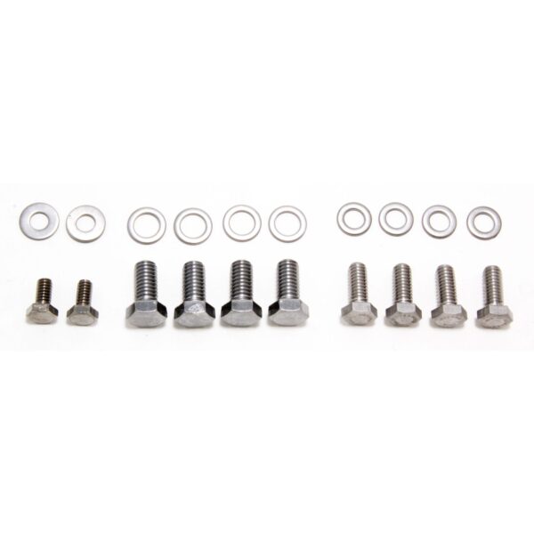 TRANS-DAPT PERFORMANCE PRODUCTS TIMING CHAIN COVER BOLTS (CHROME)- CHRYSLER 383-440