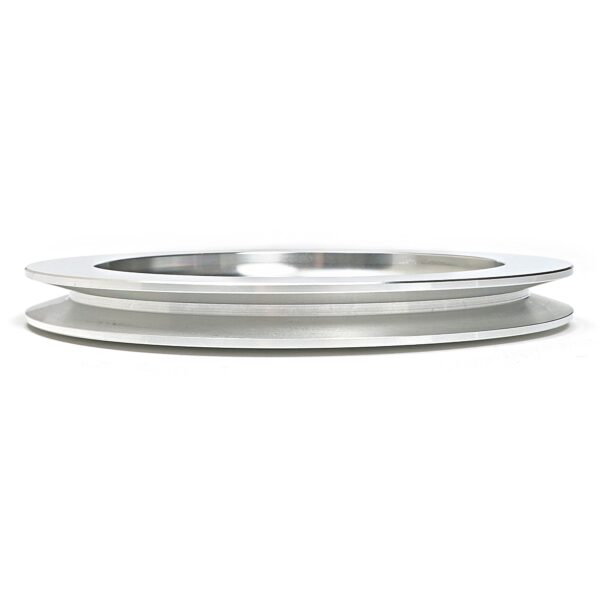 TRANS-DAPT PERFORMANCE PRODUCTS CRANKSHAFT PULLEY; 1 GROOVE; CHEVROLET 283-350; SHORT WATER PUMP- MACHINED ALUMINUM