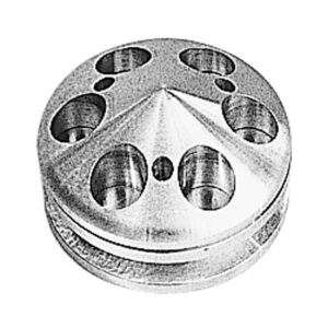 TRANS-DAPT PERFORMANCE PRODUCTS ALTERNATOR PULLEY; CHEVROLET 283-350- MACHINED ALUMINUM
