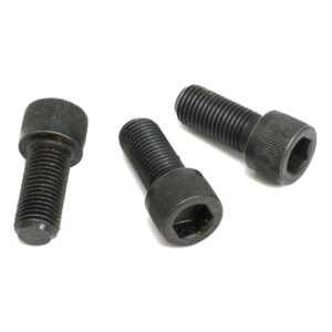 TRANS-DAPT PERFORMANCE PRODUCTS CRANKSHAFT PULLEY BOLTS; 7/16-20 X 1 IN. (3 BOLTS PER PKG.)