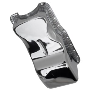 TRANS-DAPT PERFORMANCE PRODUCTS CHROME OEM-STYLE OIL PAN- FORD 351W; STOCK CAPACITY
