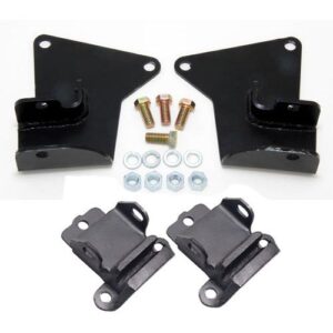 TRANS-DAPT PERFORMANCE PRODUCTS SB CHEVY (GEN 1) OR BB CHEVY (MARK IV) INTO 64-72 GM A-BODY (NOT CHEVROLET) MOUNT KIT- RUBBER PADS