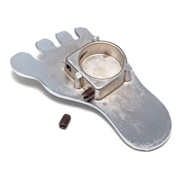 TRANS-DAPT PERFORMANCE PRODUCTS BAREFOOT STYLE DIMMER SWITCH PEDAL- CHROME/STEEL
