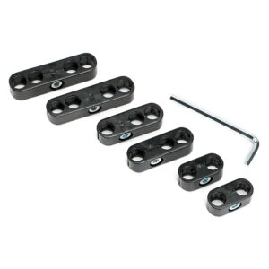 TRANS-DAPT PERFORMANCE PRODUCTS BLACK PRO STYLE PLUG WIRE SEPARATORS