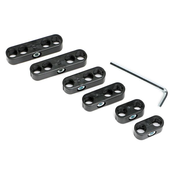 TRANS-DAPT PERFORMANCE PRODUCTS BLACK PRO STYLE PLUG WIRE SEPARATORS