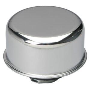 TRANS-DAPT PERFORMANCE PRODUCTS 2-3/4 IN. DIAMETER TWIST-IN STYLE BREATHER CAP- CHROME