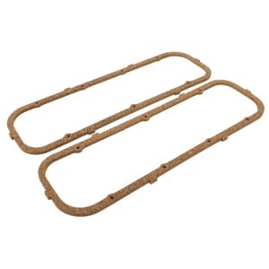 TRANS-DAPT PERFORMANCE PRODUCTS 5/16 IN. THICK VALVE COVER GASKETS (CORK); 1965-95 CHEVY V8 396-502