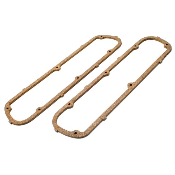 TRANS-DAPT PERFORMANCE PRODUCTS 5/16 IN. THICK VALVE COVER GASKETS (CORK); FORD V8 260-289-302-351W