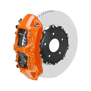 OMAC Brake Caliper Paint Epoxy Based Car Kit Orange Glossy High-Temperature