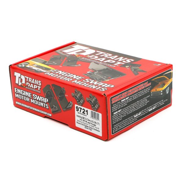 TRANS-DAPT PERFORMANCE PRODUCTS CHEVY V8 OR V6 INTO JEEP J SERIES- MOTOR MOUNT KIT