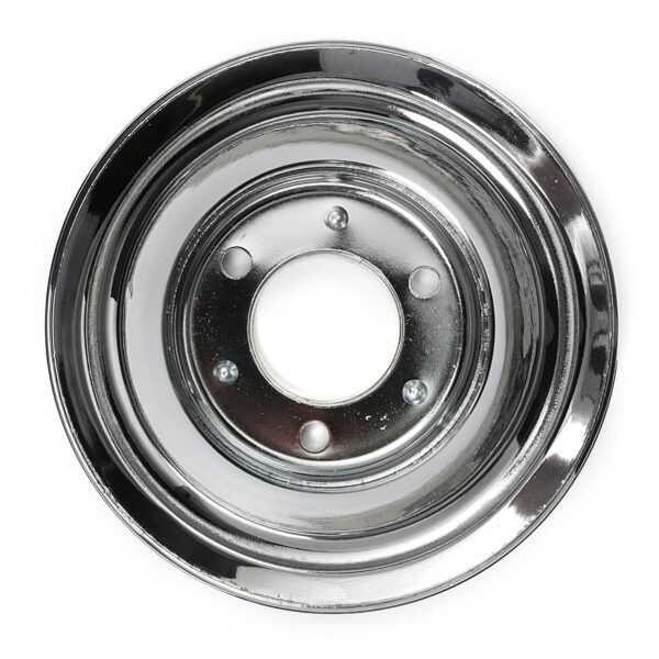 TRANS-DAPT PERFORMANCE PRODUCTS CRANKSHAFT PULLEY; 3 GROOVE; CHEVROLET 396-454; LONG WATER PUMP- CHROME