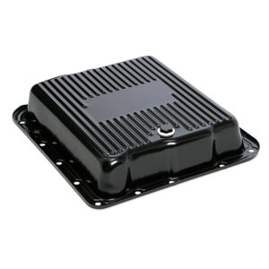 TRANS-DAPT PERFORMANCE PRODUCTS TRANSMISSION PAN BLACK GM 700R4, 4L60E