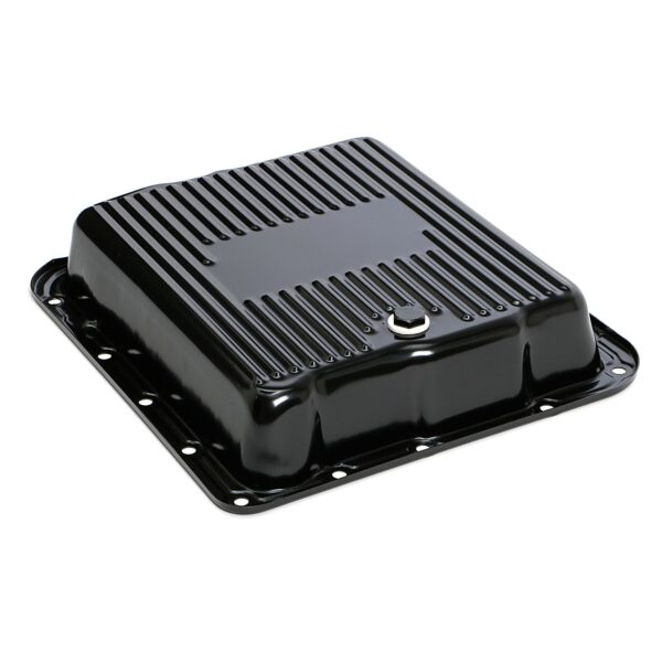 TRANS-DAPT PERFORMANCE PRODUCTS TRANSMISSION PAN BLACK GM 700R4, 4L60E