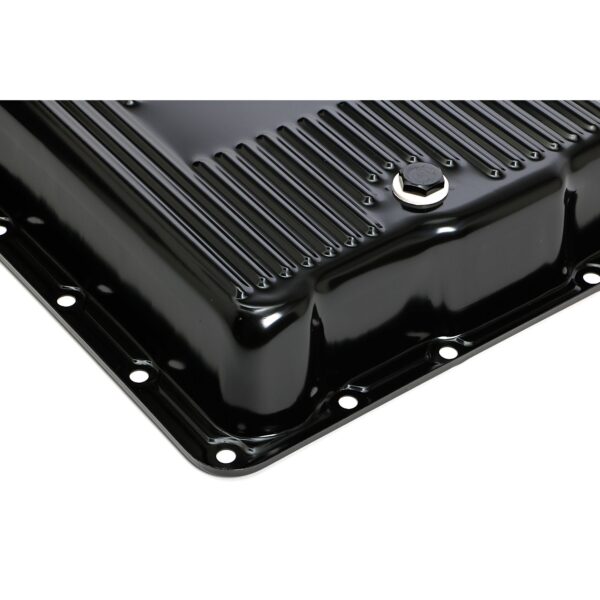TRANS-DAPT PERFORMANCE PRODUCTS TRANSMISSION PAN BLACK GM 700R4, 4L60E