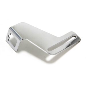 TRANS-DAPT PERFORMANCE PRODUCTS TRANSMISSION KICK-DOWN BRACKET; GM TURBO 350 TRANSMISSION- CHROME