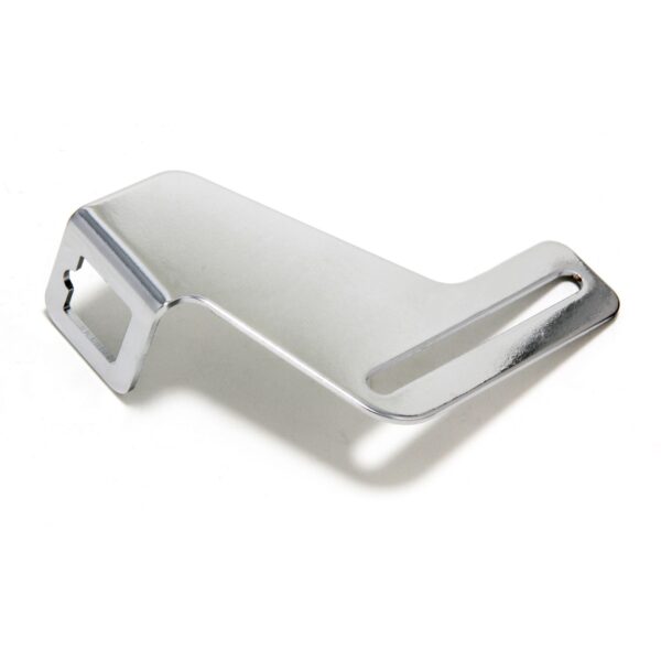 TRANS-DAPT PERFORMANCE PRODUCTS TRANSMISSION KICK-DOWN BRACKET; GM TURBO 350 TRANSMISSION- CHROME