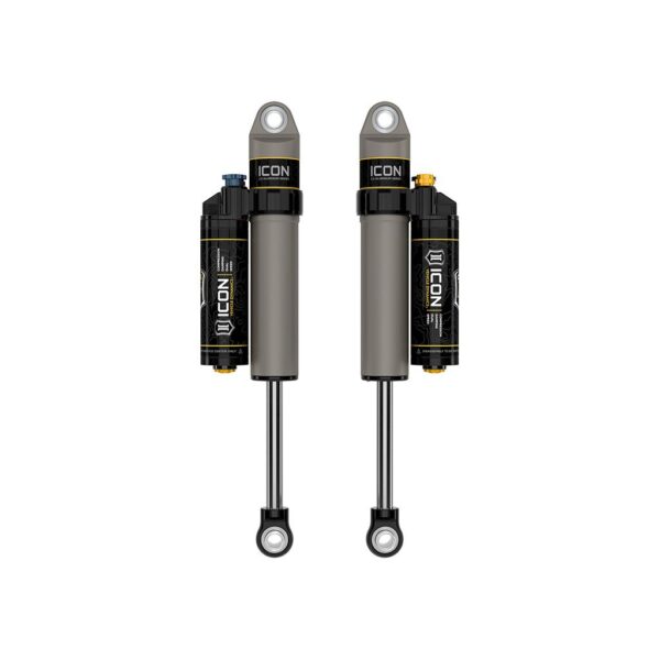 ICON 2009-2024 Ford F-150/2004-2008 Ford F-150 4WD, 0-1" Lift, Rear, V.S. 2.5 Aluminum Series Shock Absorbers, Piggyback Reservoir w/ CDXS, Pair