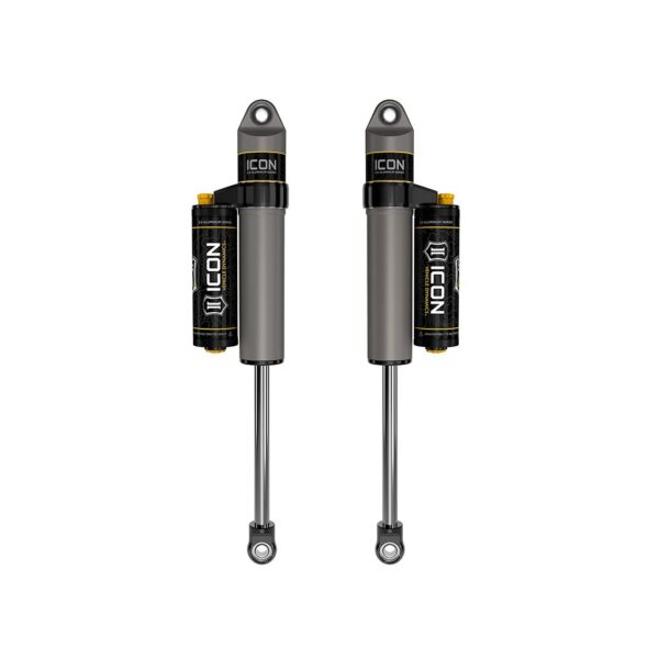 ICON 2021-2024 Ford F-150 4WD/F-150 Tremor, 0-2" Lift, Rear, V.S. 2.5 Aluminum Series Shock Absorbers, Piggyback Reservoir w/ CDCV, Pair