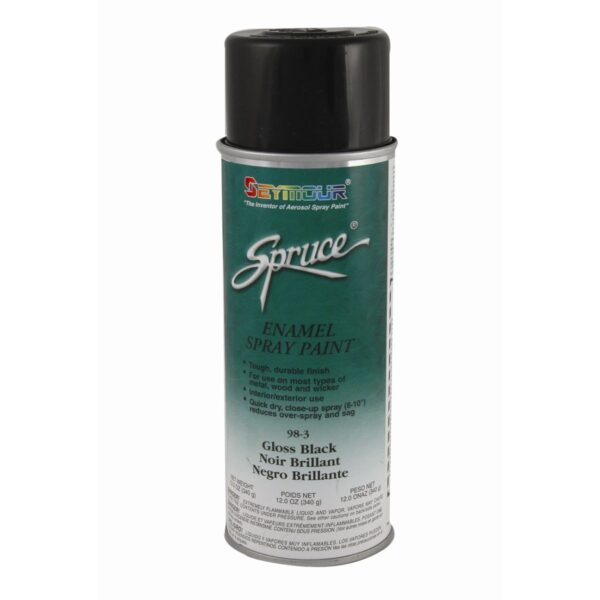 Seymour of Sycamore Spruce Gloss Black
