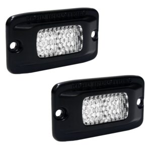 RIGID Back-Up Kit, Includes 2 SR-M Series PRO Flood Diffused, Flush Mount